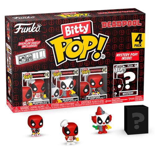 Funko Bitty Pop! Marvel Deadpool 4 Pack (Deadpool Backyard Griller)