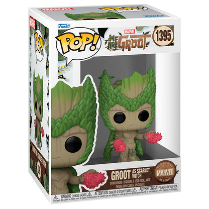 Funko Pop! Marvel I am Groot - Groot as Scarlet Witch #1395