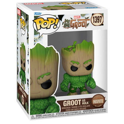 Funko Pop! Marvel I am Groot - Groot as Hulk #1397