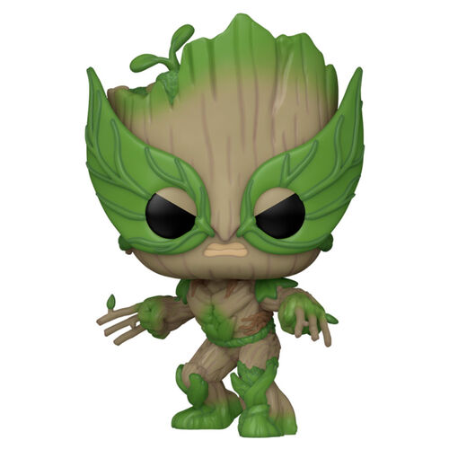 Funko Pop! Marvel I am Groot - Groot as Wolverine #1396