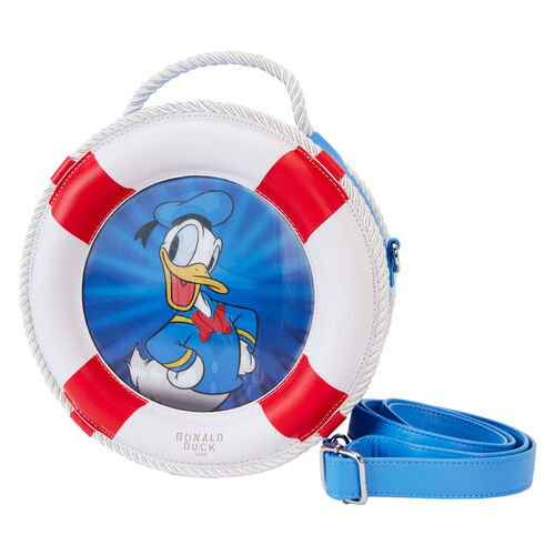 Mala de ombro Loungefly Disney Donald Duck 90th Anniversary shoulder bag