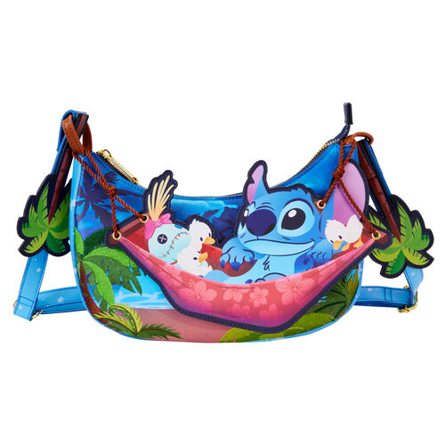 Mala a Tiracolo Loungefly Disney Stitch Camping Cuties