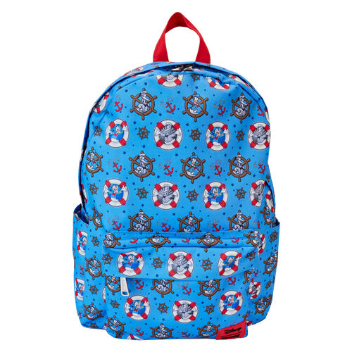 Mochila Loungefly Disney Donald Duck 90th Anniversary nylon backpack 43cm