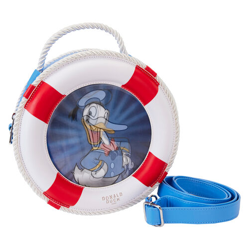 Mala de ombro Loungefly Disney Donald Duck 90th Anniversary shoulder bag