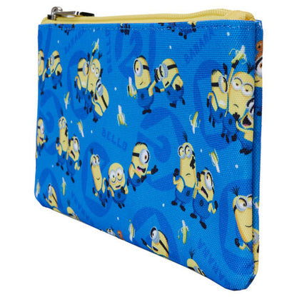 Carteira de Pulso Loungefly Despicable Me Minions nylon zipper wrislet wallet