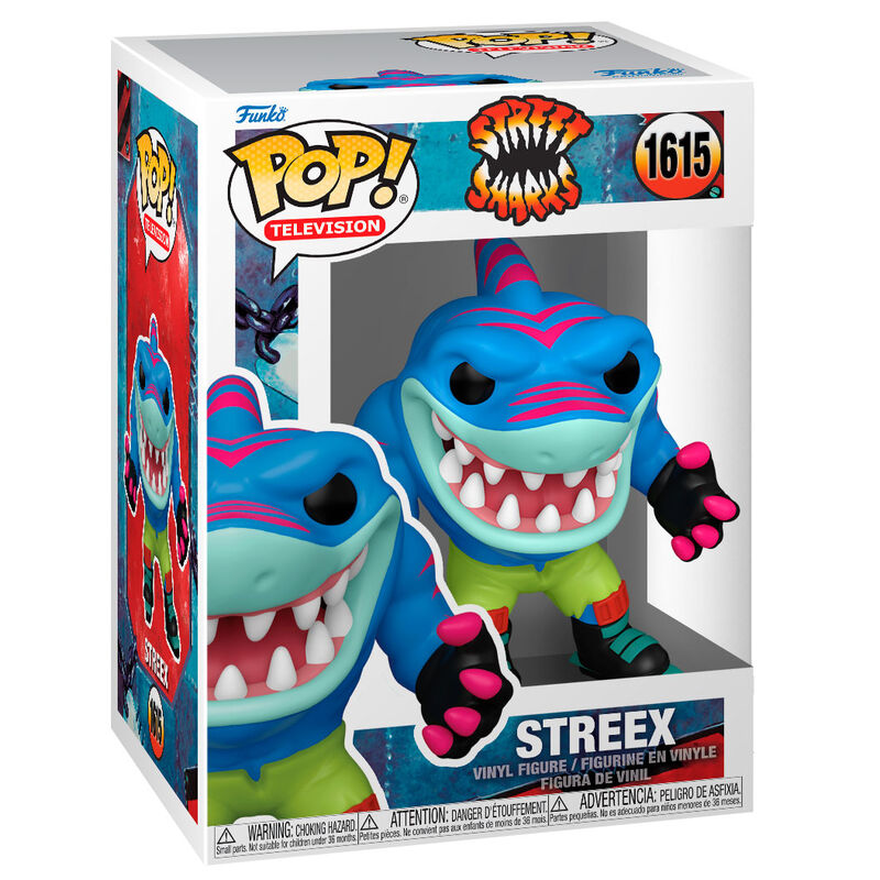 Funko Pop! Television Street Sharks Streex #1615