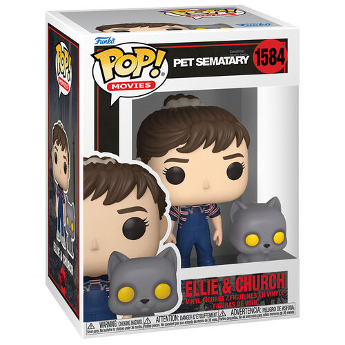 Funko POP! Movies Pet Sematary Ellie & Church #1584