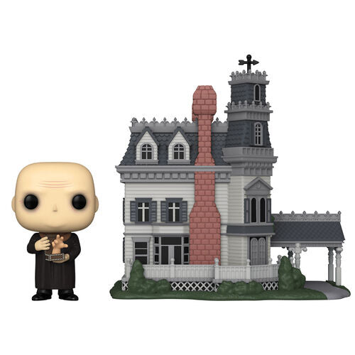 Funko POP! Town The Addams Family Uncle Fester & Addams Family Mansion #40