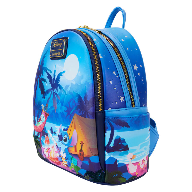 Mochila Disney Stitch Camping Cuties backpack