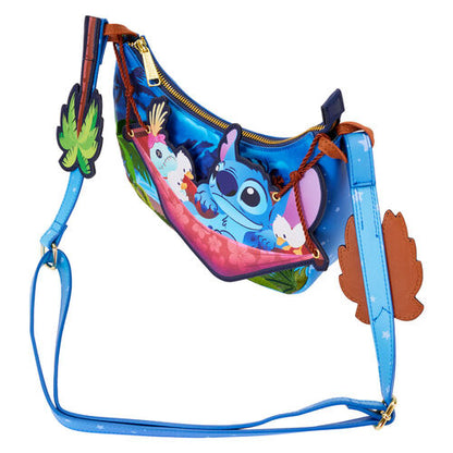 Mala a Tiracolo Loungefly Disney Stitch Camping Cuties