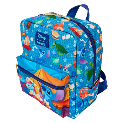 Mochila Loungefly Disney Stitch Camping Cuties