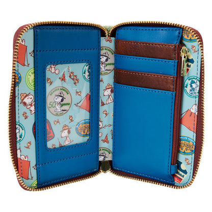 Carteira Loungefly Snoopy 50th Anniversary wallet