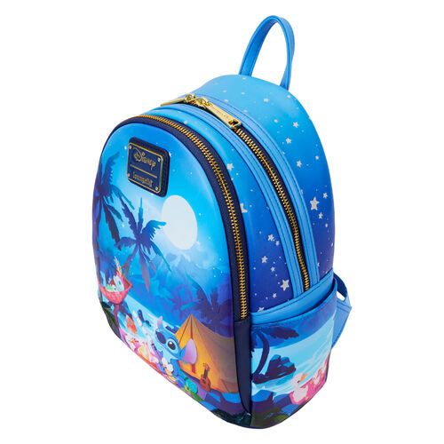 Mochila Disney Stitch Camping Cuties backpack