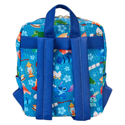 Mochila Loungefly Disney Stitch Camping Cuties