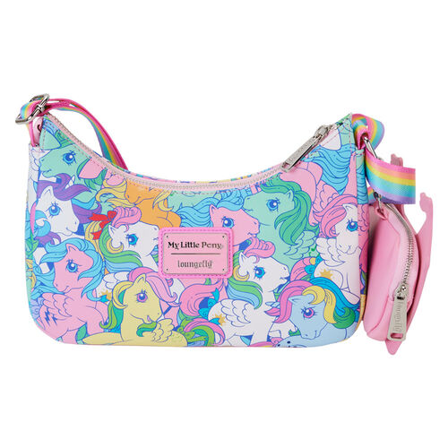 Mala a Tiracolo + Porta-moedas Loungefly My Little Pony Rainbow crossbody bag + coin bag