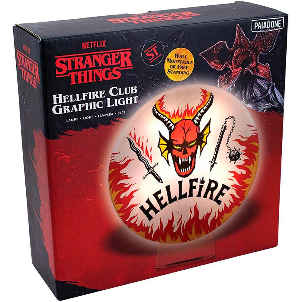 Paladone Candeeiro Stranger Thing Hellfire Club lamp