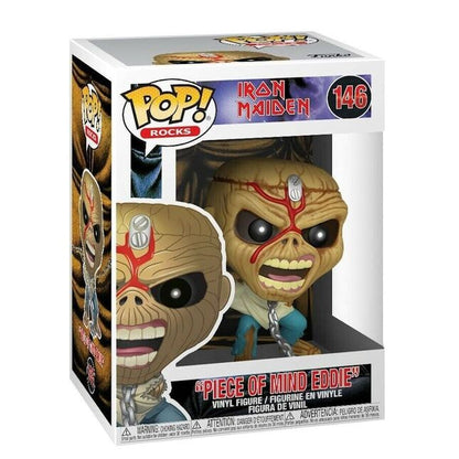 Funko POP! Rocks Iron Maiden Piece Of Mind Skeleton Eddie #146