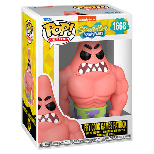 Funko POP! Animation Spongebob Squarepants Fry Cook Games Patrick #1668