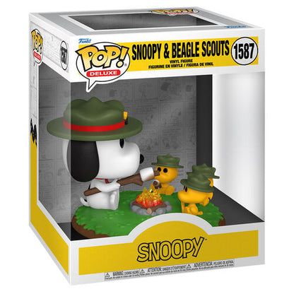 Funko POP! Deluxe Animation Peanuts Snoopy & Beagle Scouts #1587