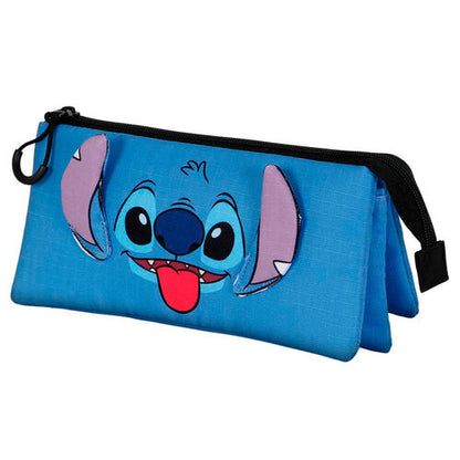 Karactermania Estojo Disney Stitch Tongue triple pencil case