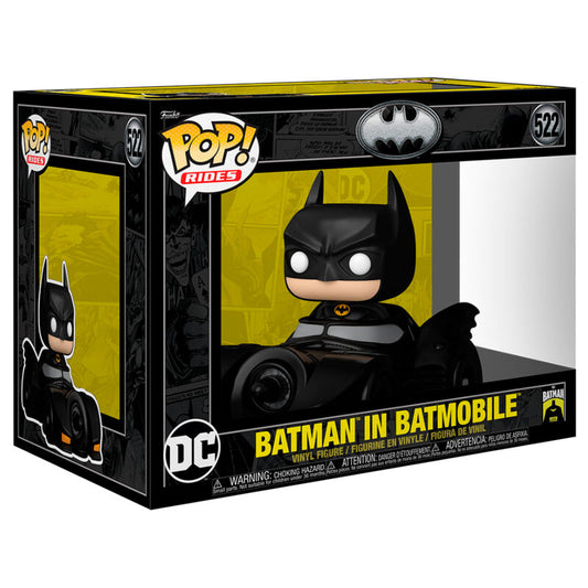 Funko POP! Rides DC Heroes 85 Years of Batman (1989) Batman In Batmobile #522