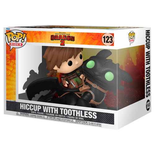 Funko Pop! Rides Movies How to Train your Dragon 2 Hiccup With Toothless #123