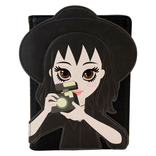 Caderno Loungelfy Beetlejuice Lydia Deetz notebook