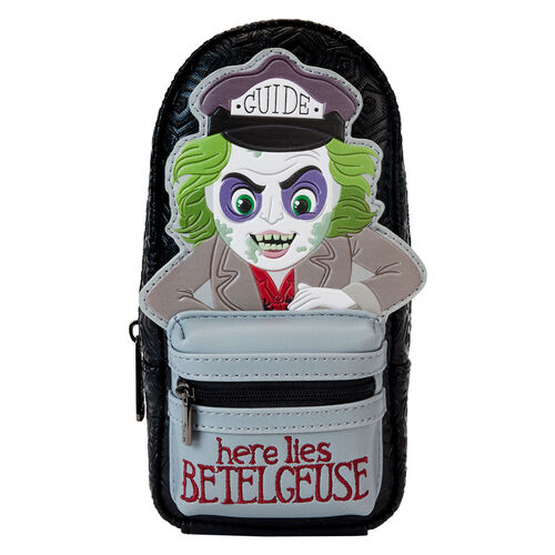 Estojo Loungelfy Beetlejuice Here Lies Betelgeuse Tour Guide pencil case