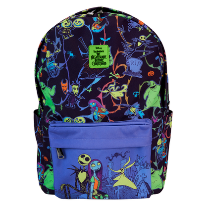 Mochila Loungefly Disney Nightmare Before Christmas nylon backpack 43cm