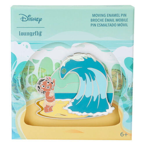 Pin Loungefly Disney Vaiana Moana Ocean Waves