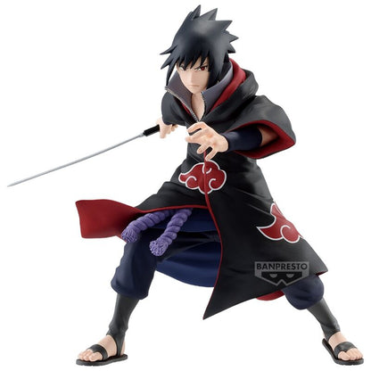 Banpresto Figura Naruto Shippuden Sasuke Uchiha IV Vibration Stars figure 15cm