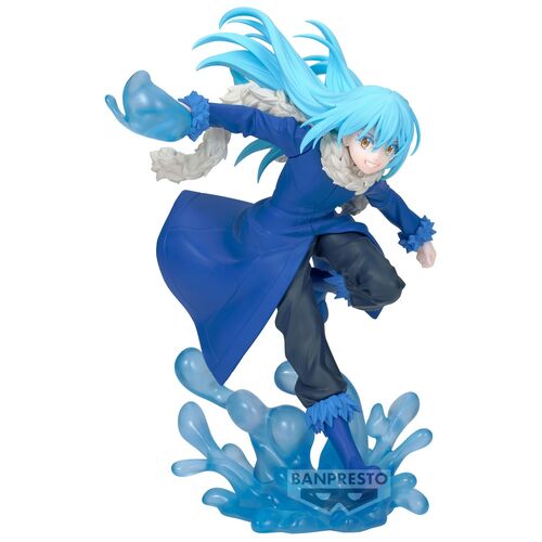 Figura de Banpresto "Esa vez que me reencarné como Slime" de Rimuru Tempest de 19 cm