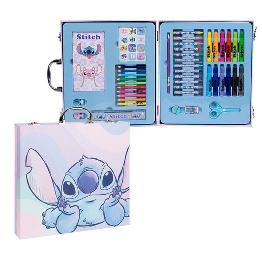 Cerdá Set papeleria colorir Stitch Disney