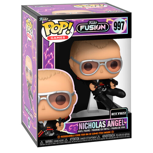 Funko POP! Games Funko Fusion Hot Fuzz Nicholas Angel #997