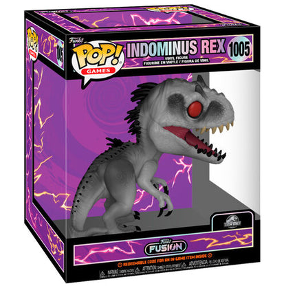 Funko POP! Games Funko Fusion Jurrasic World Indominus Rex #1005 (Super Sized)