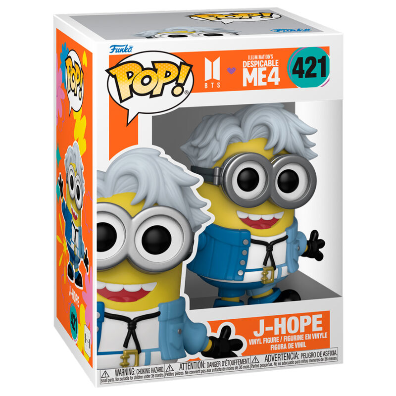 Funko POP! Animation BTS X Despicable Me 4 J-Hope #421