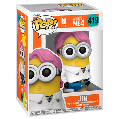 Funko POP! Animation BTS X Despicable Me 4 Jin #419