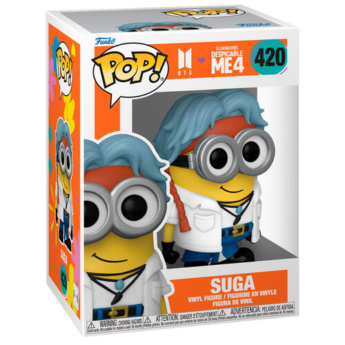 Funko POP! Animation BTS X Despicable Me 4 Suga #420