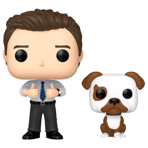 * PRÉ-RESERVA * Funko POP! Parks and Recreation Chris Traeger with Champion #1415