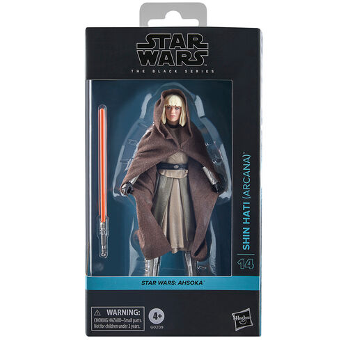 Figura Arcana Ahsoka Shin Hati de Star Wars de Hasbro, 15 cm