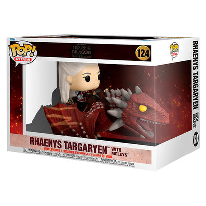 Funko POP! Rides Television GOT House Of The Dragon Rhaenys Targaryen With Meleys #124