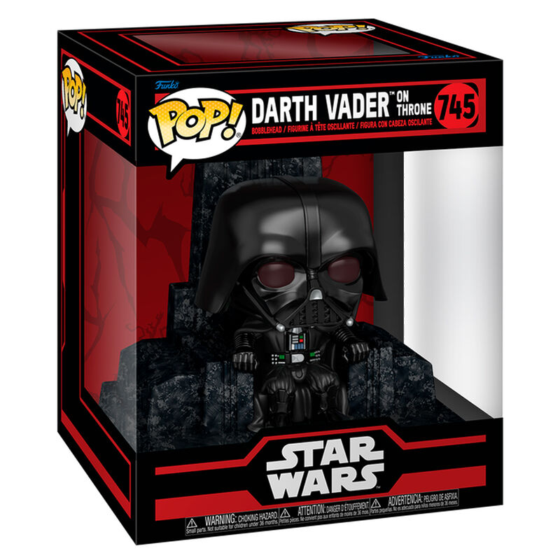 Funko POP! Deluxe Star Wars Darth Vader On Throne #745