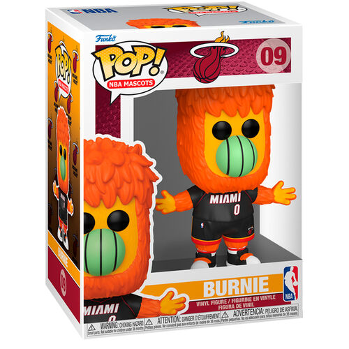 Funko POP! Basketball NBA Mascots Miami Heat Burnie #09