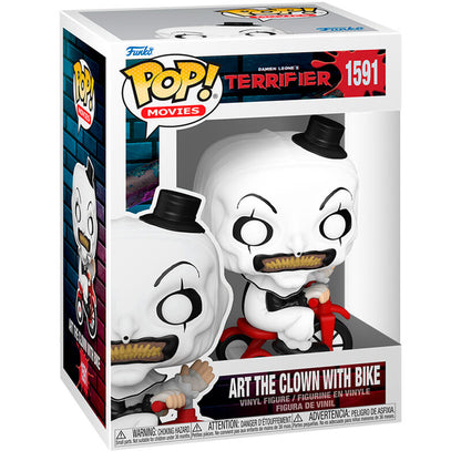 Funko POP! Movies Terrifier Art The Clown With Bike #1591