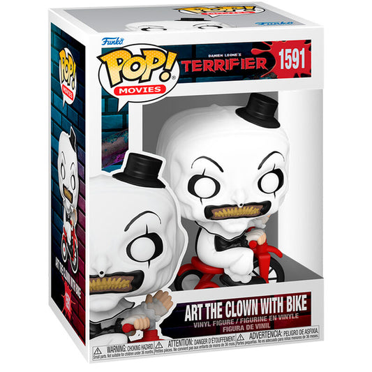 Funko POP! Movies Terrifier Art The Clown With Bike #1591