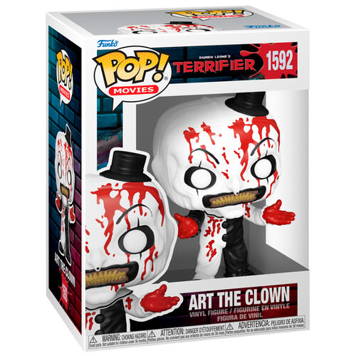 Funko POP! Movies Terrifier Art The Clown (Bloody) #1592