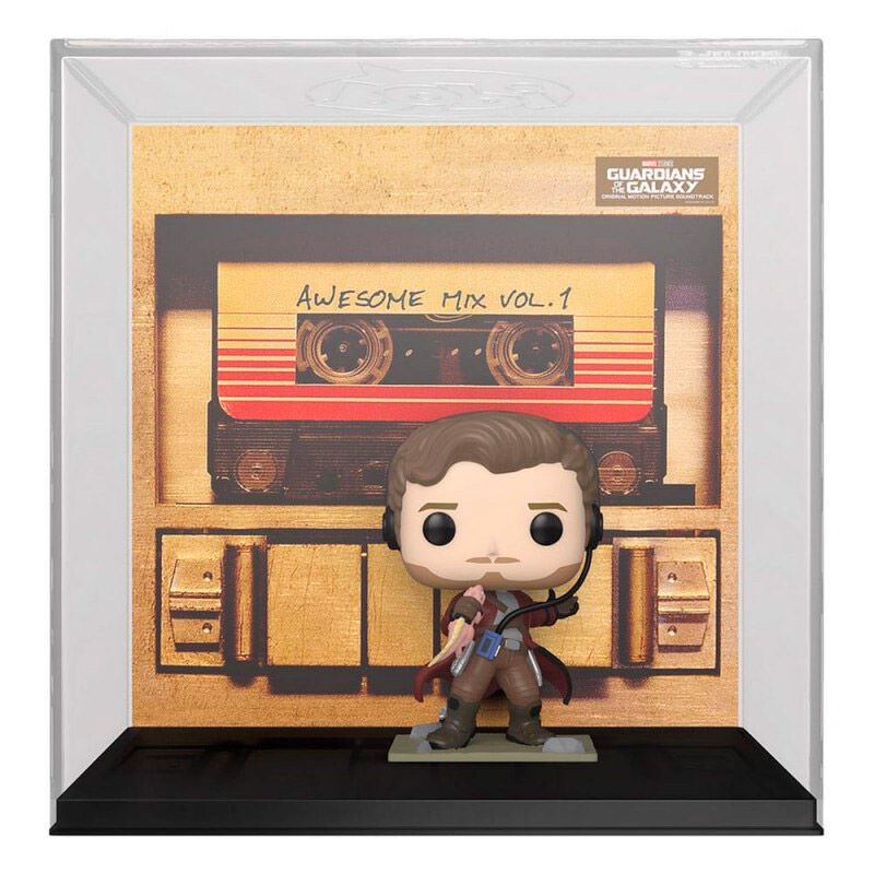 Funko Pop! Albums Marvel Studios Guardians Of The Galaxy Awesome Mix Vol. 1 Star-Lord #53