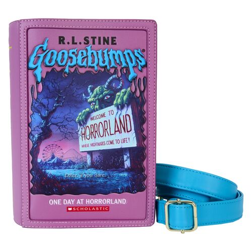 Mala a tiracolo Loungefly Goosebumps One Day at Horrorland Book crossbody bag