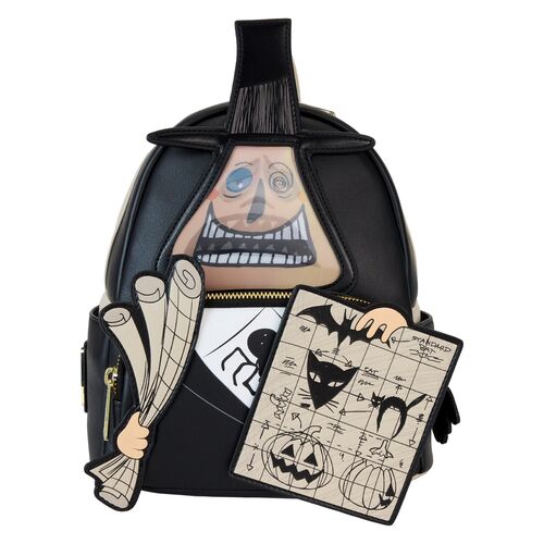 Mochila Loungefly Disney The Nightmare Before Christmas Mayor with Plans lenticular backpack 26cm