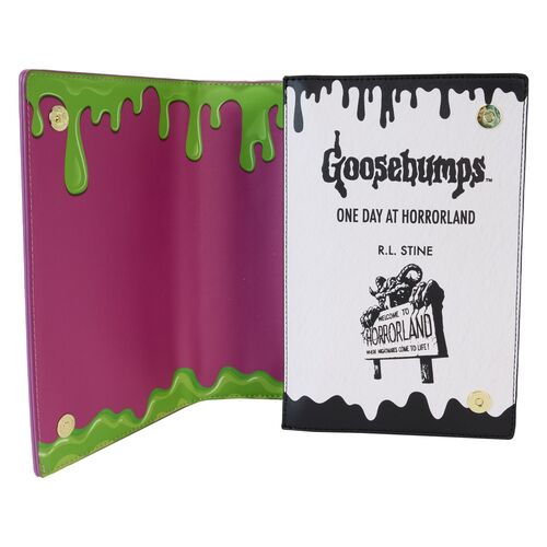 Mala a tiracolo Loungefly Goosebumps One Day at Horrorland Book crossbody bag